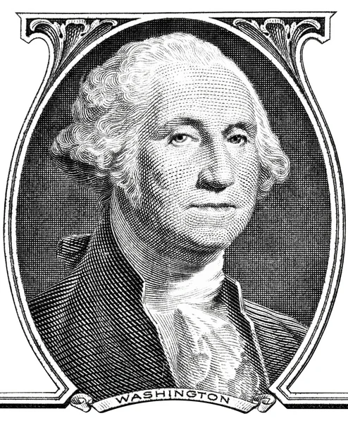 Portret van Voorzitter george washington. — Stockfoto