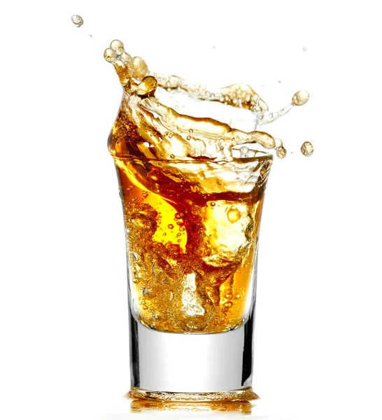 Brandy isolated on white — Stock Photo, Image