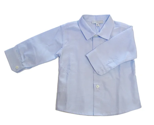 Long sleeved baby boy shirt — Stock Photo, Image