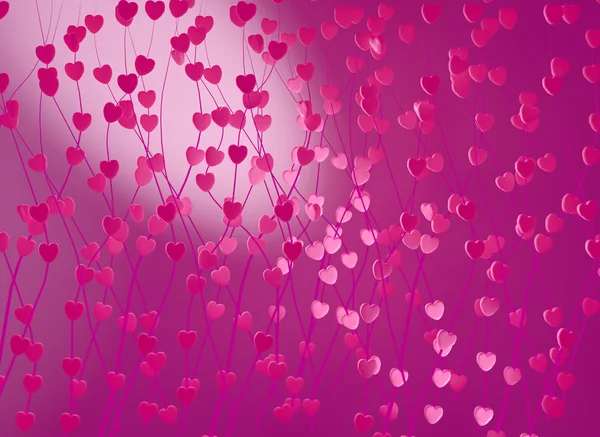 3D-Blumenstrauß der Liebe — Stockfoto