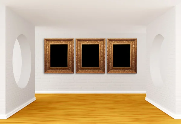 Sala de la galería vacía — Foto de Stock