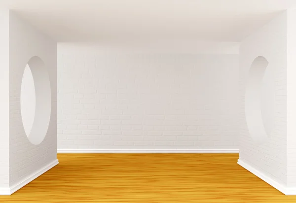 Empty gallery's hall — Stock Photo, Image