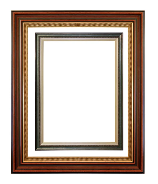 Foto frame geïsoleerd op de witte — Stockfoto