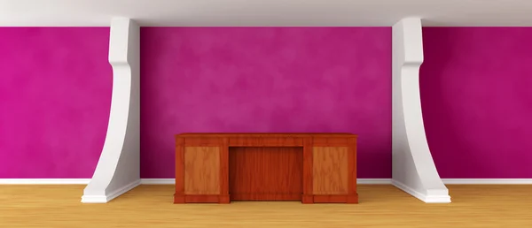 Modern lila recepció — Stock Fotó
