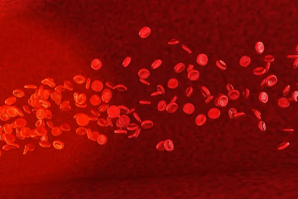Червоних кров'яних клітин — стокове фото
