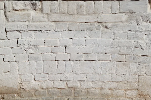 Beyaz tuğla duvar dokusu — Stok fotoğraf