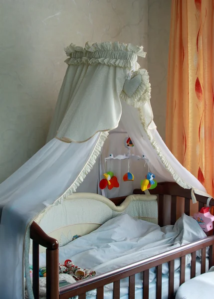 stock image Close-up of a corner of baby bedroom