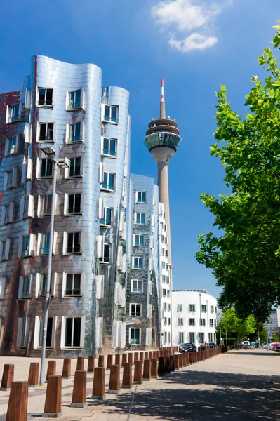 Medienhafen in Düsseldorf — Stockfoto