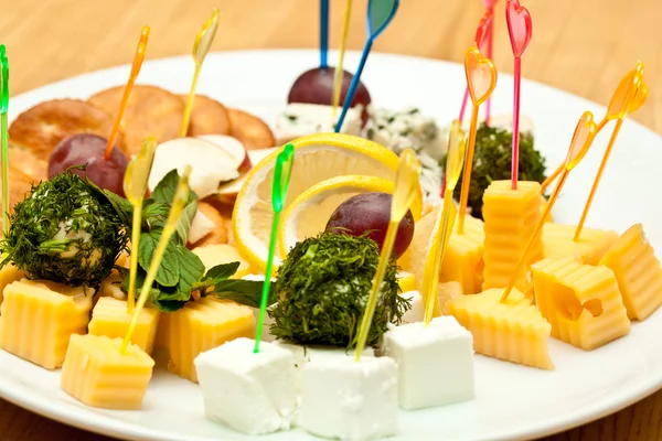 Delicious Appetizer Plate — Stock Photo, Image
