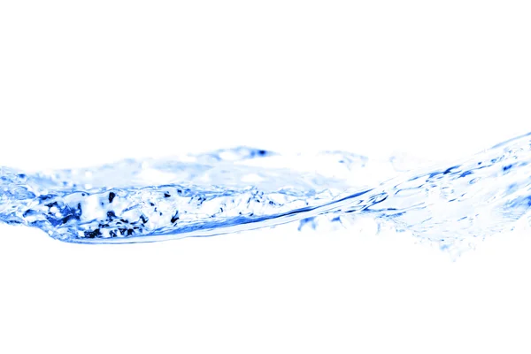 Éclaboussures d'eau isolées sur blanc — Photo