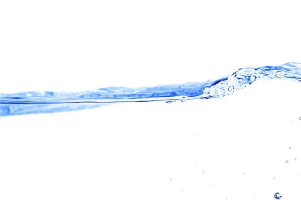 Брызги воды изолированы на белом — стоковое фото