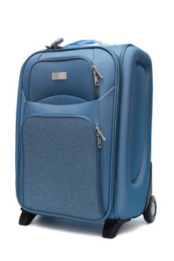 Modern large suitcase clipart