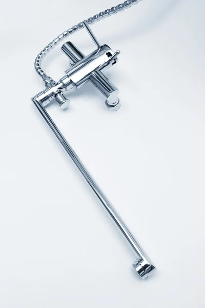 Modern metal faucet — Stock Photo, Image