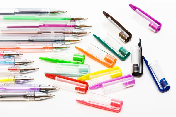 Plast pennor — Stockfoto