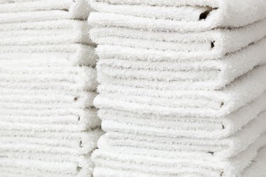 White and fluffy towels clipart