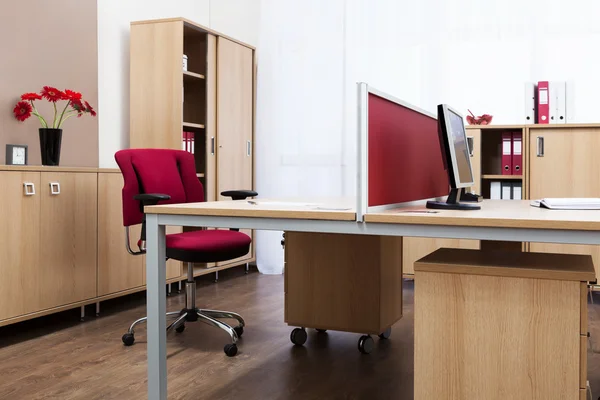 stock image Monitor on a desk