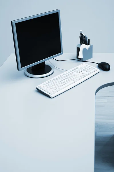 Schreibtisch im Büro — Stockfoto