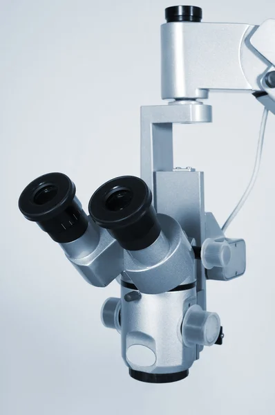 Modern mikroskop — Stok fotoğraf