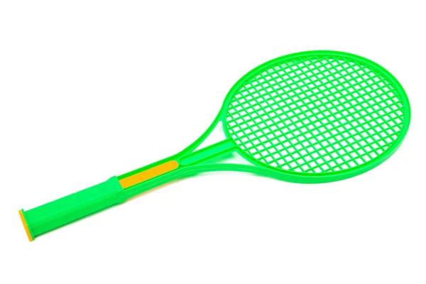 Green racket — Stock Photo, Image