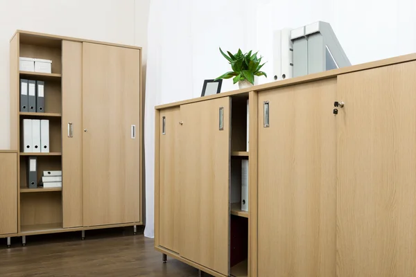 Cabinets with folders — Stock Photo, Image