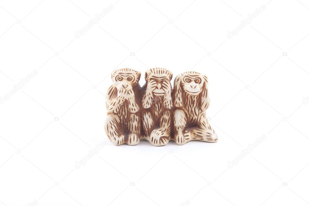 Souvenir - three monkeys