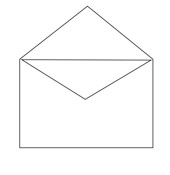 Відкрийте конверт — стоковий вектор