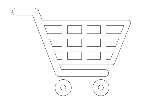 Shopping basket icons — Stock Vector