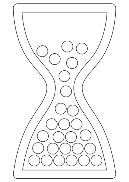Векторні ілюстрації Пісочний годинник — стоковий вектор