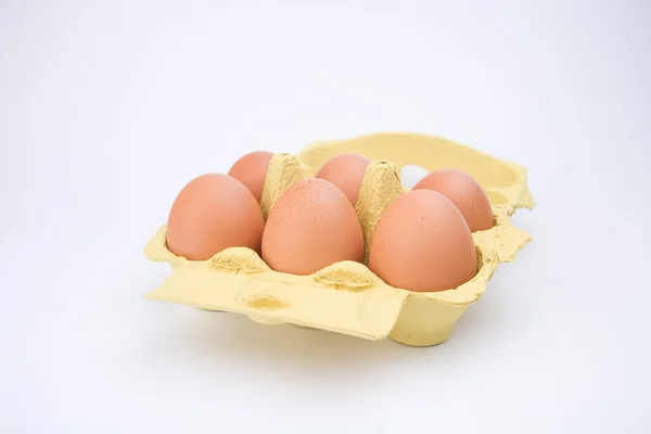 Tavuk yumurta paketi — Stok fotoğraf