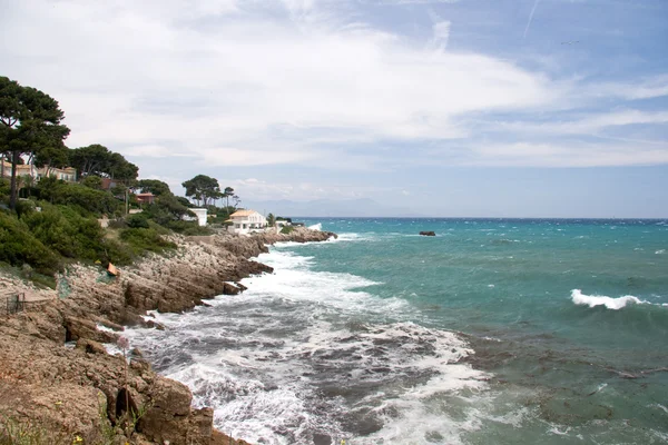 Mittelmeerküste - Französische Riviera — Stockfoto