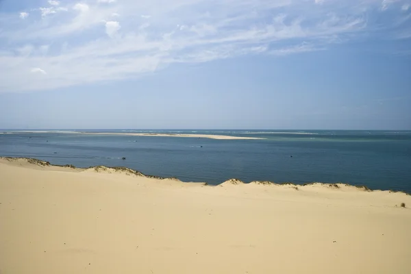 Desert Dunes near the sea — Stock Photo, Image