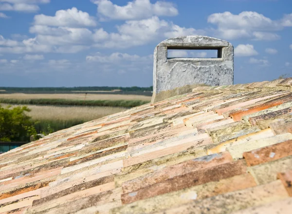 House tile roof — Stock Photo, Image