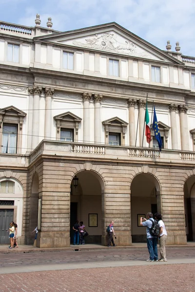 Teatro La Scala, Milão — Fotografia de Stock