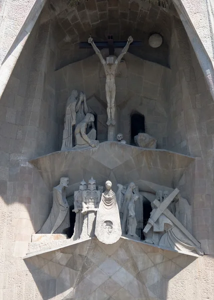 Sagrada Familia στη Βαρκελώνη, Ισπανία — Φωτογραφία Αρχείου