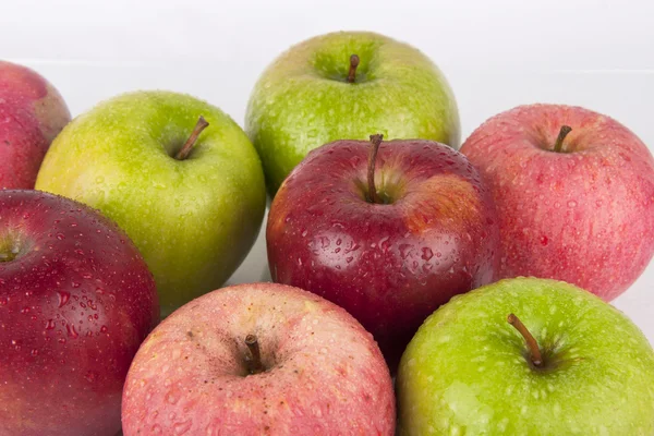 Karışık taze elma — Stok fotoğraf