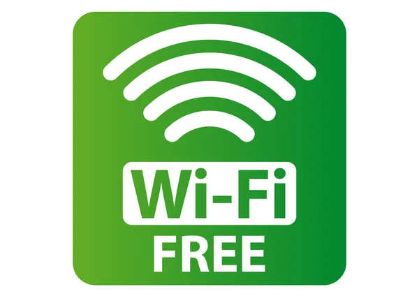 Gratis Wi-Fi-bord — Stockvector