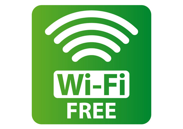 Free Wi-Fi sign