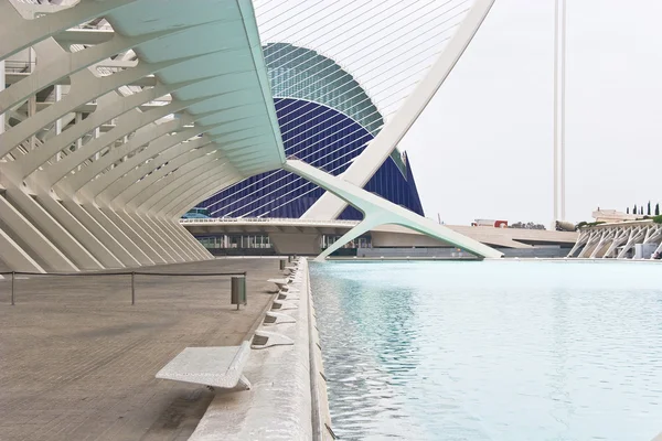 stock image Science and culture center in Valencia, Spain