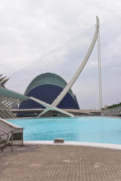Valencia, İspanya 'daki Bilim ve Kültür Merkezi — Stok fotoğraf