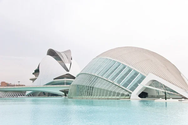 Centro di scienza e cultura a Valencia, Spagna — Foto Stock