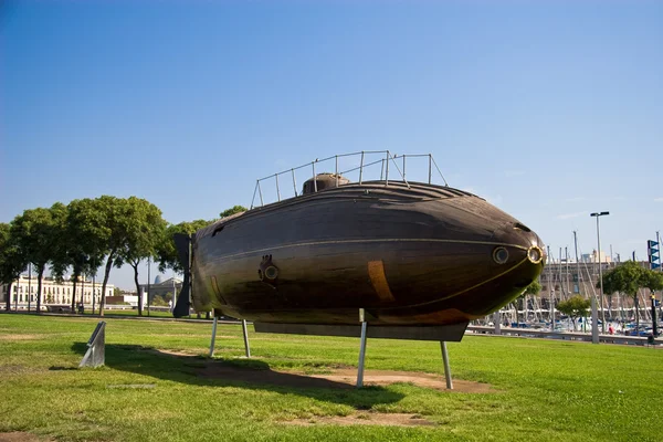 Wooden Submarine — Stock Photo, Image