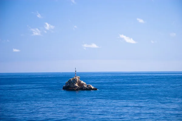 Поблизу аеропорту Ibiza маяк — стокове фото