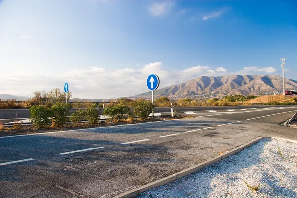 Hiszpański autostrady — Zdjęcie stockowe