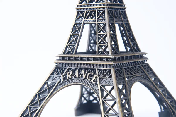 Metallminiatur des Eiffelturms — Stockfoto