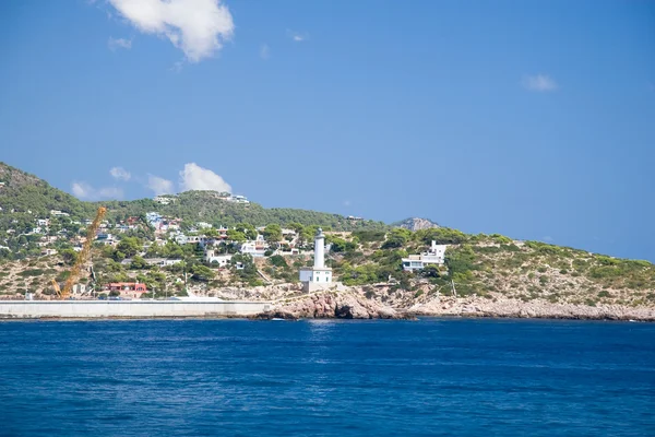 Coast line at Ibiza, Spain — Stock Photo, Image