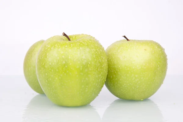 Manzanas frescas jugosas — Foto de Stock