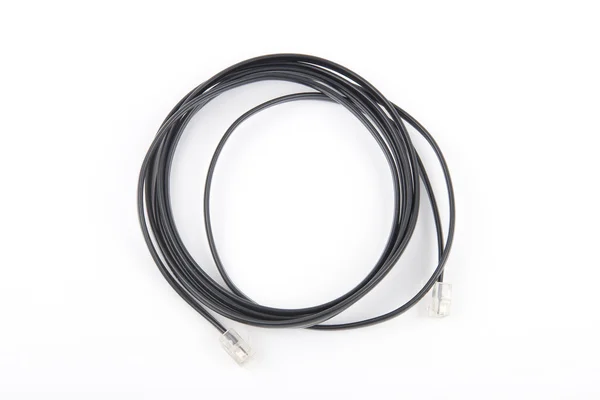 Kabel ze złączami — Zdjęcie stockowe