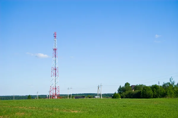 Rádio-torre — Fotografia de Stock