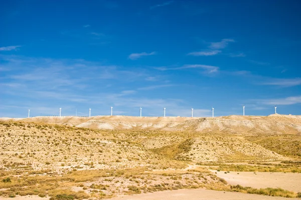 スペインの風力タービン — ストック写真