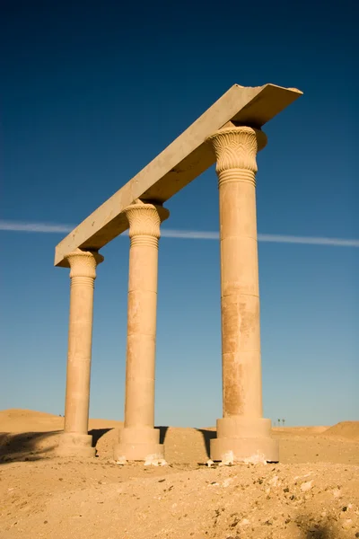 Ruínas antigas do Egito — Fotografia de Stock